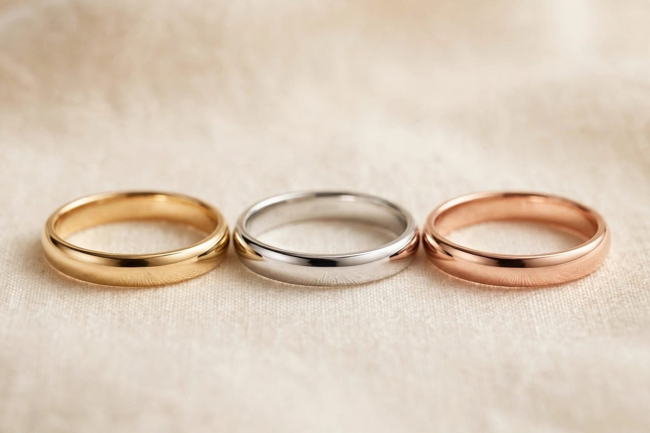 Oro amarillo, blanco y rosa: diferencias y cuál te conviene — detalle