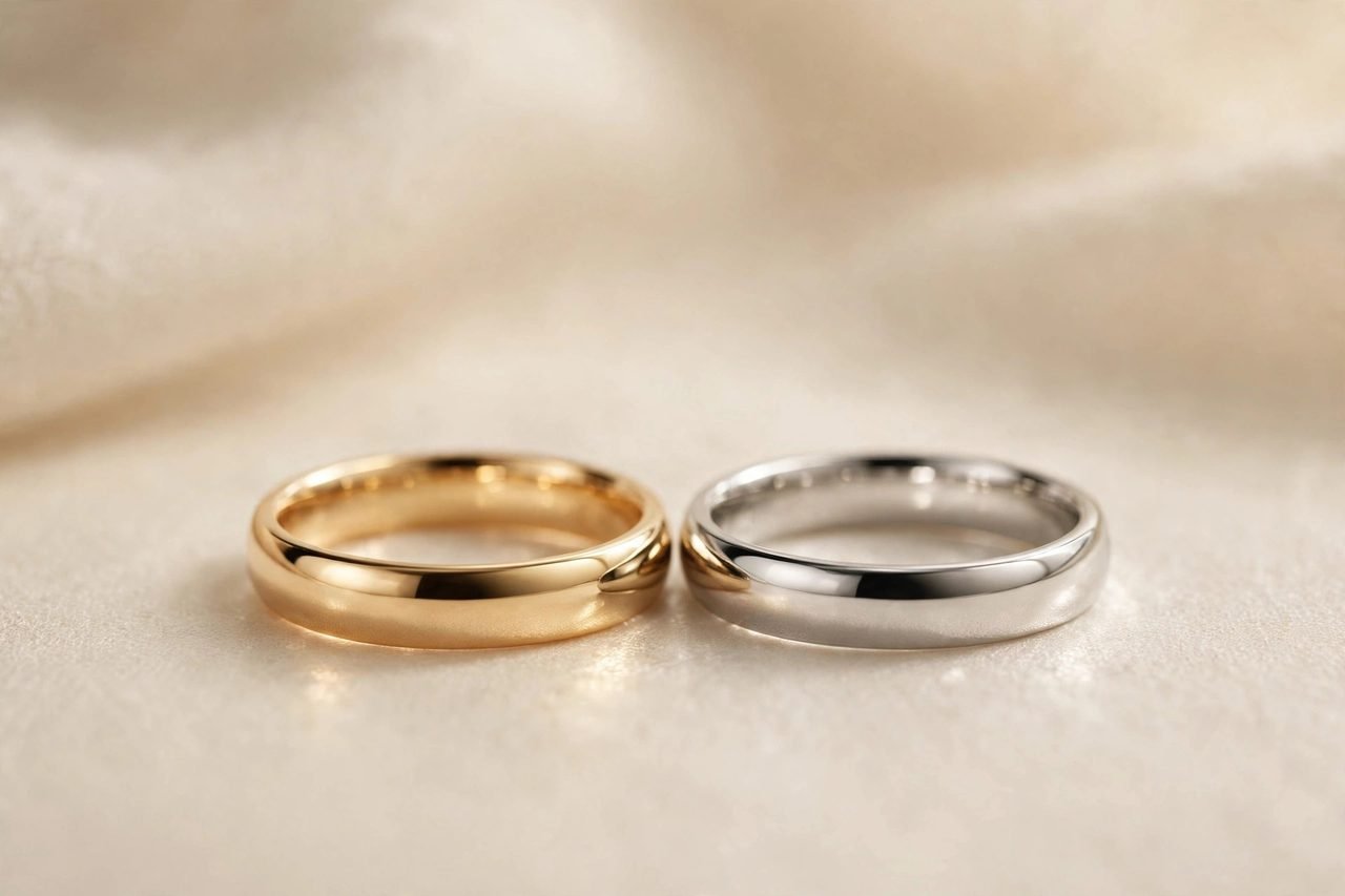 Anillos de matrimonio: oro, platino o titanio (cuál elegir)
