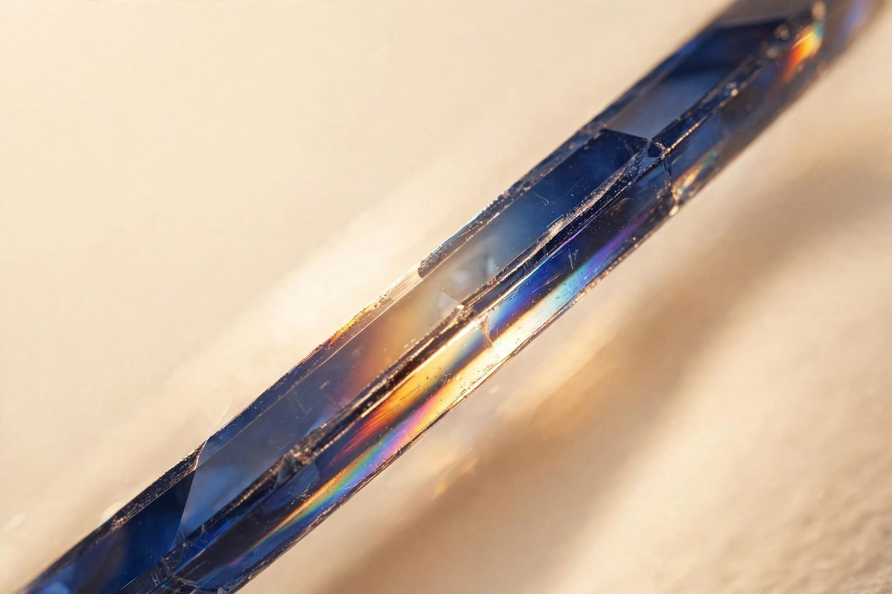 Cristal de zafiro vs. cristal mineral en relojes — detalle