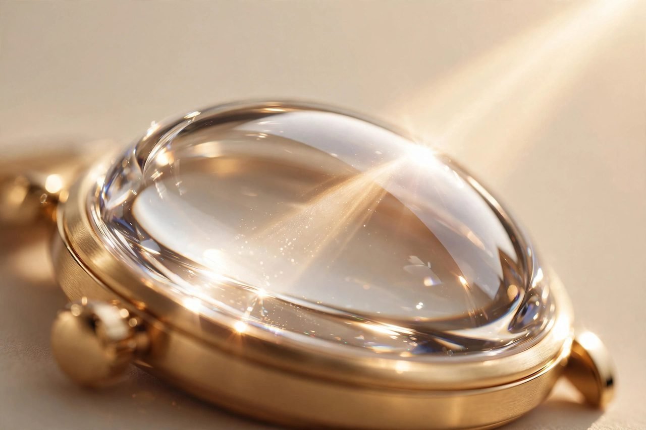 Cristal de zafiro vs. cristal mineral en relojes
